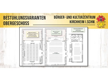 Hotel Immobilien - Betriebsart: Restaurant - Bürger- und Kulturzentrum des Marktes Kirchheim i.Schw.